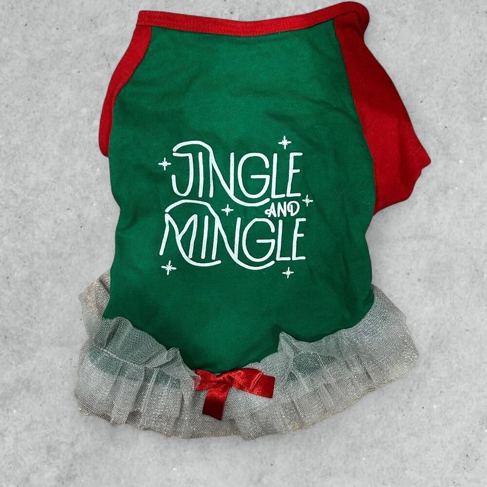 Xmas dog dress